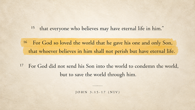 Highlight your favorite verses on BibleGateway.com with a free account.