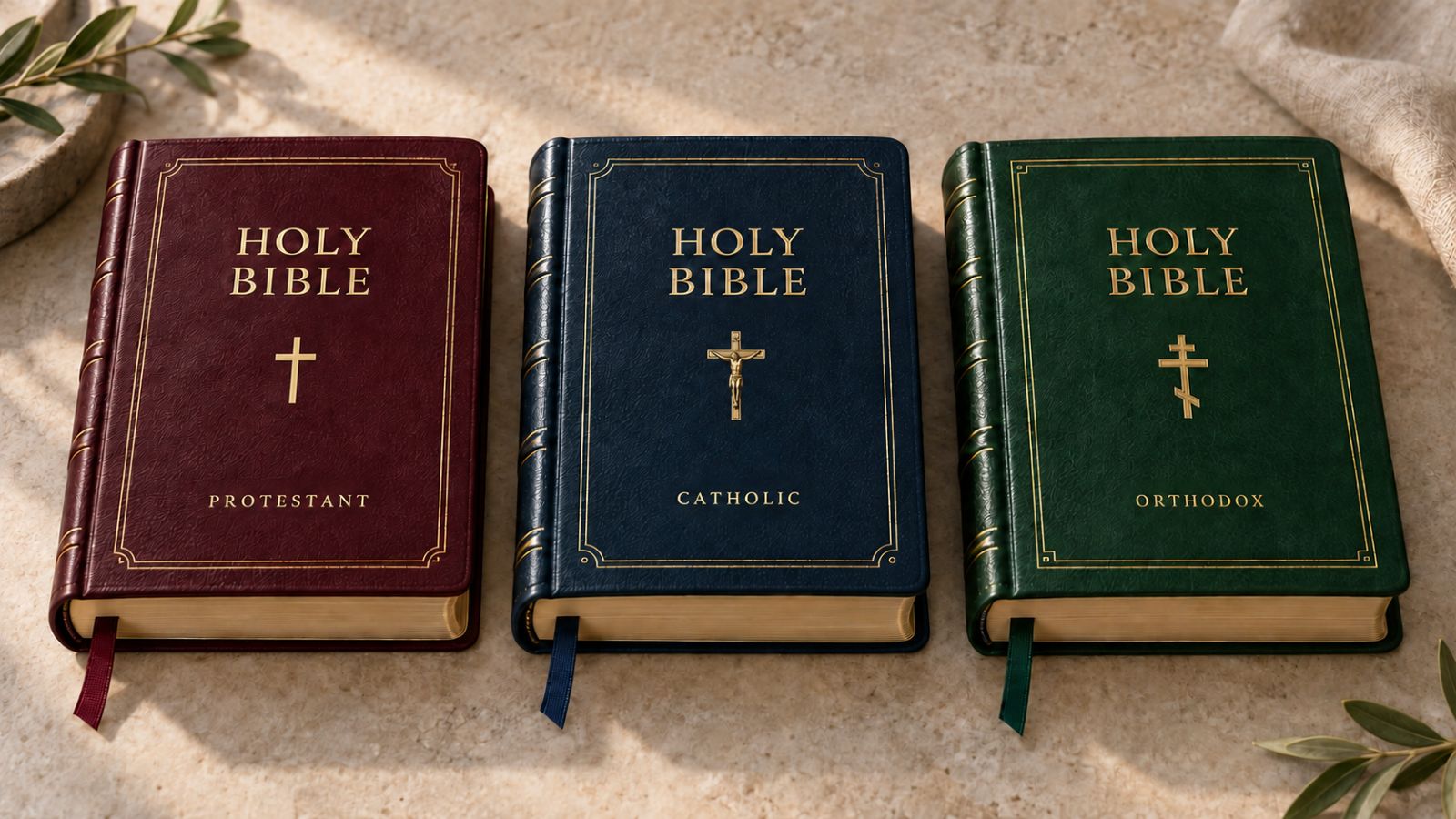 Why Are Protestant, Catholic, and Orthodox Bibles Different?